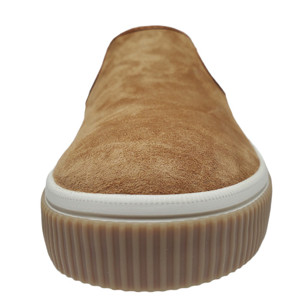 Toms Mens Baja Nubuck Leather Loafers Carmel Brown main image 7